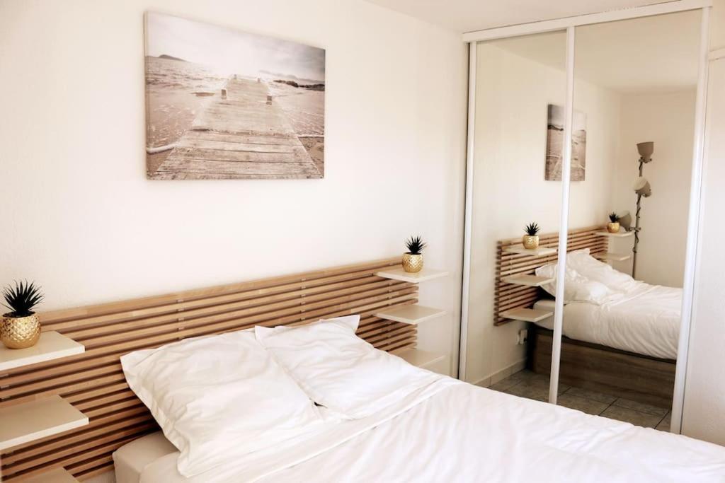 Port-Frejus, Le Paladien, Appartement 2 Pieces Climatise, Terrasse & Parking Eksteriør bilde
