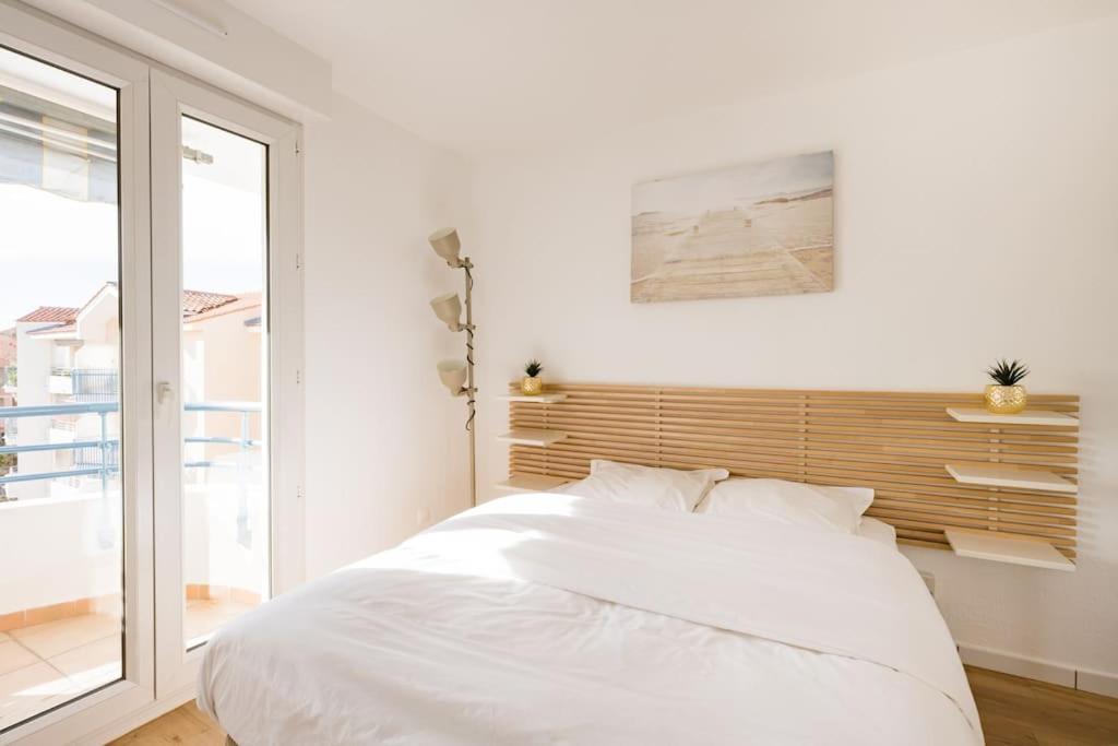 Port-Frejus, Le Paladien, Appartement 2 Pieces Climatise, Terrasse & Parking Eksteriør bilde